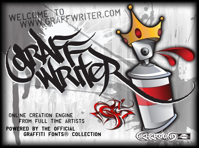 graffiti fonts generator. Powered by Graffiti Fonts®